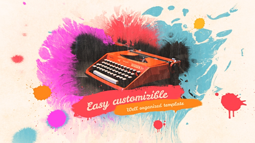 Colorful Ink Slideshow - Project for After Effects (Videohive)
