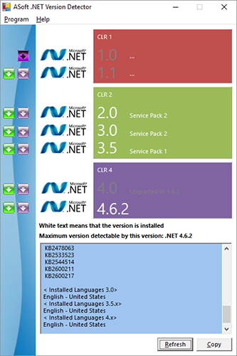 ASoft .NET Version Detector 16 R3 Portable