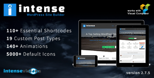 Nulled Intense v2.8.0 - Shortcodes and Site Builder for WordPress product photo