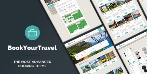 [nulled] Book Your Travel v7.16 - Online Booking WordPress Theme photo