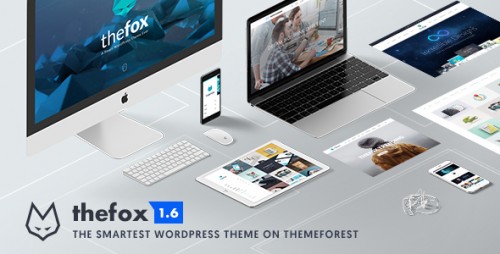 Nulled TheFox v1.633 - Responsive Multi-Purpose WordPress Theme  