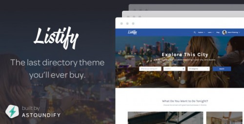 Nulled Listify v1.7.0 - Themeforest WordPress Directory Theme image
