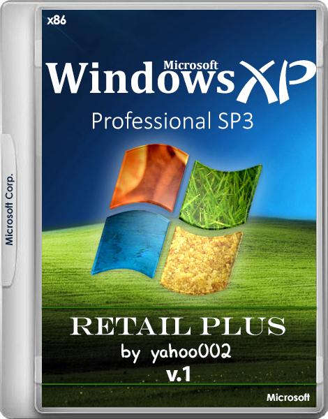 Windows XP Professional SP3 Retail Plus by yahoo002 v.1 (x86) (2016) Rus/Eng