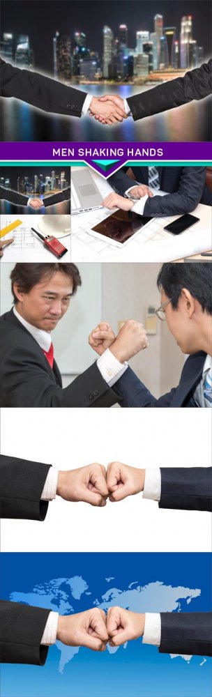 Men shaking hands, businessman 6X JPEG