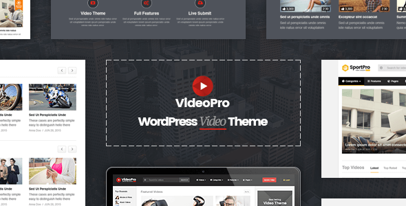 VideoPro v1.3.1 - Video WordPress Theme