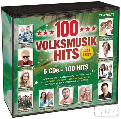 VA - 100 Volksmusik Hits - Das Beste (5CD) (2016)