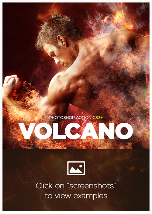 GraphicRiver - Volcano CS3+ Photoshop Action 18069500