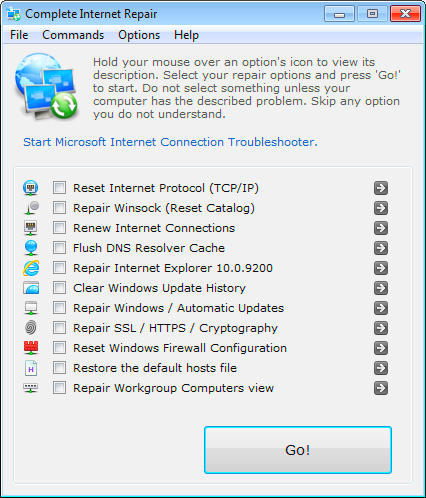 Complete Internet Repair 5.0.0.3706 + Portable