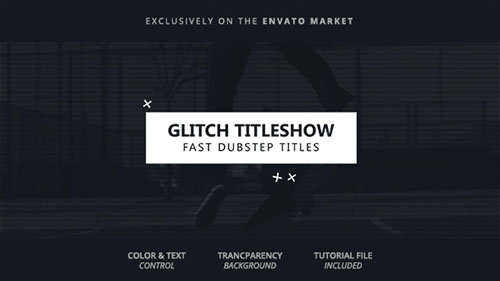 Glitch Titleshow 2 - Project for After Effects (Videohive)