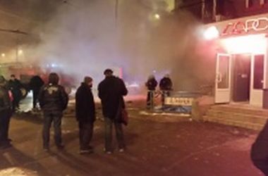 В кафе в центре Харькова произошел взрыв