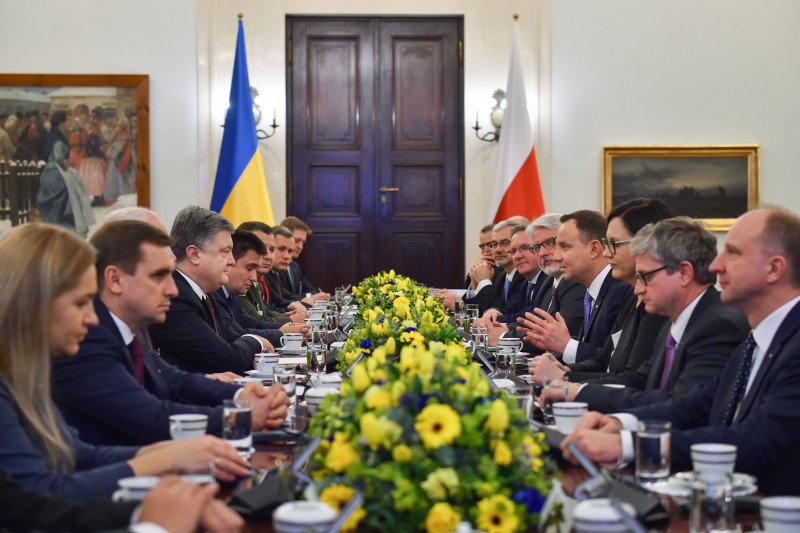 Польща для нас не просто стратегічний партнер, а великий друг – Петро Порошенко за результатами зустрічі з Анджеєм Дудою