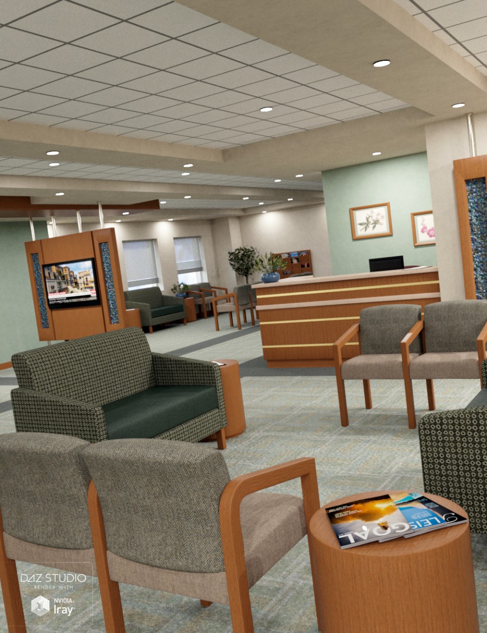 Medical Center Waiting Room