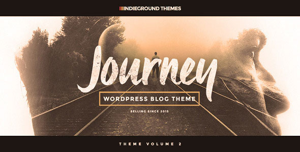 Journey v2.4 - Personal Wordpress Blog Theme