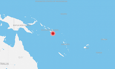 У берегов Соломоновых островов произошло мощное землетрясение