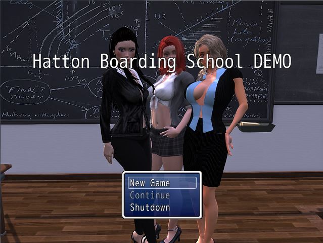Hatton Boarding School [0.1] (AAGames) [uncen] [2016, Rpg, 3DCG, Erotic Adventure, Male Hero, Sexy Girls, Big Tits, All sex, Blowjob, Titsjob, Seduced, School, Teacher, Uniform] [eng]