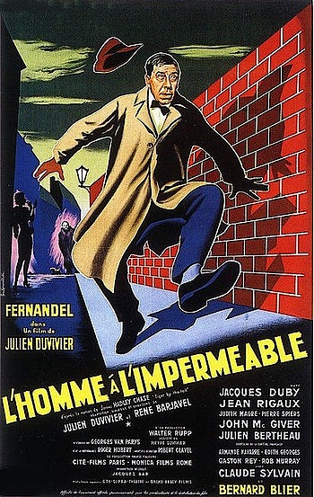 Человек в непромокаемом плаще / L'homme a l'impermeable (1957) DVDRip