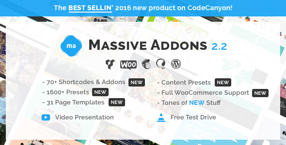Nulled CodeCanyon - Massive Addons for Visual Composer v2.2 - WordPress Plugin