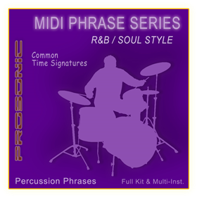 Prosonic Studios RnB and Soul Style Midi Drum Library MiDi
