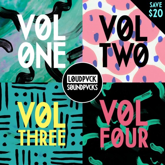 SOUNDPVCKS Volume One, Two, Three and Four