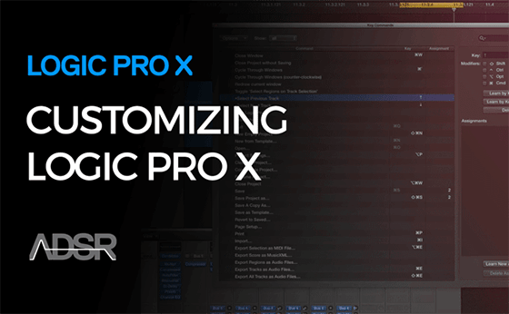 ADSR Sounds Customizing Logic Pro X TUTORiAL