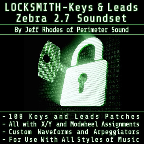 Perimeter Sound Locksmith Keys & Leads for Zebra 2
