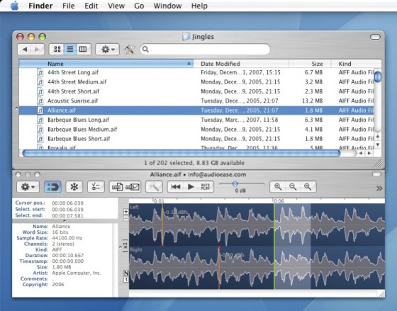 Audio Ease Snapper v2.1.9 MAC OSX-UNION